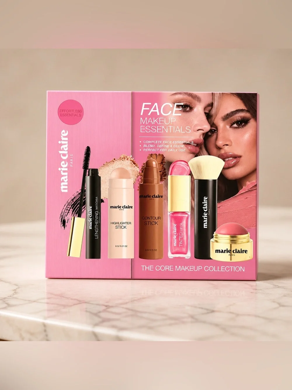 Marie Claire Face Makeup Essentials Core Makeup Collection Set NIB